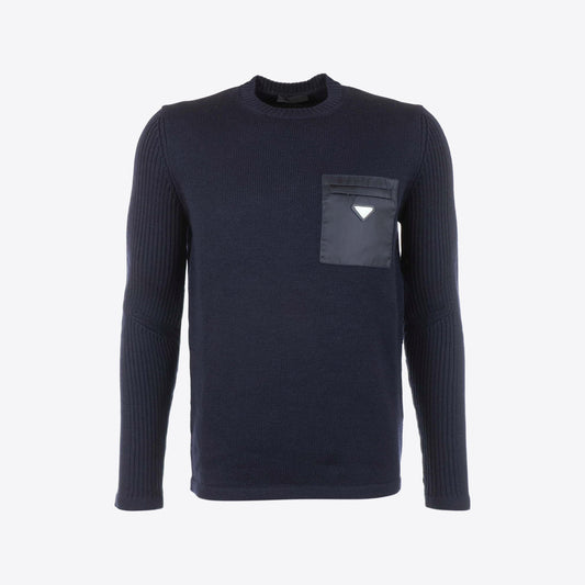 Pull blauw zak nylon