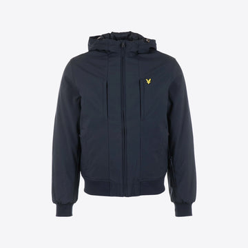 Jas donkerblauw kap