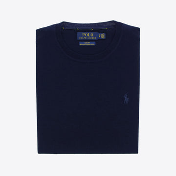 Pull donkerblauw merinos