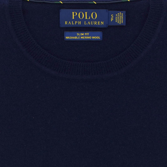 Pull donkerblauw merinos