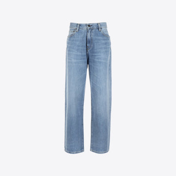 Jeans lichtblauw boxy
