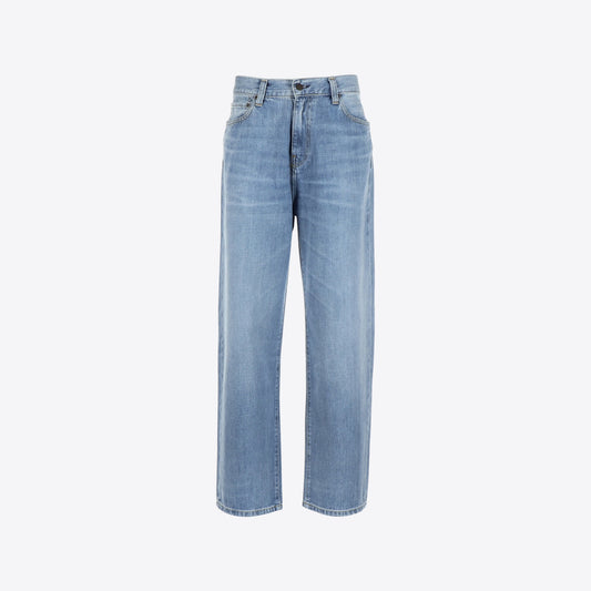 Jeans lichtblauw boxy