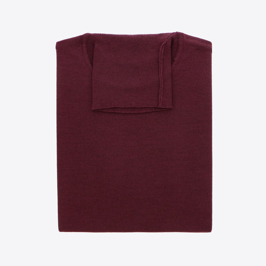 Pull bordeaux merinos ID