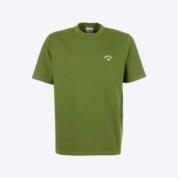 T-shirt groen hartje klein  heart