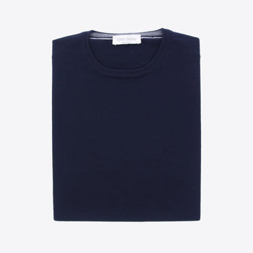 Pull donkerblauw merinos