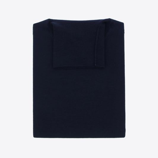 Pull donkerblauw merinos