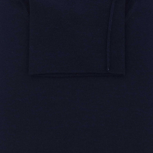 Pull donkerblauw merinos