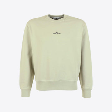 Sweater lichtbeige rug