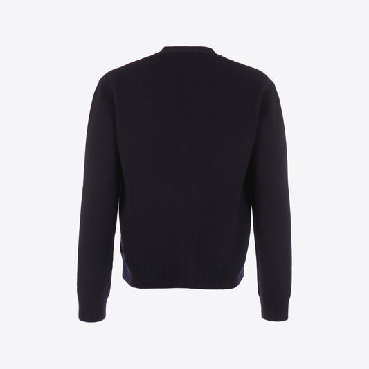 Cardigan donkerblauw knopen kevin