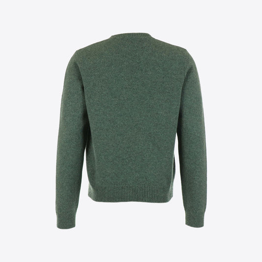 Pull groen mélange edmond