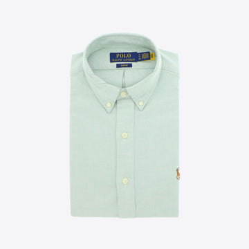 Hemd groen oxford