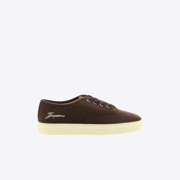 Sneakers bruin flanel